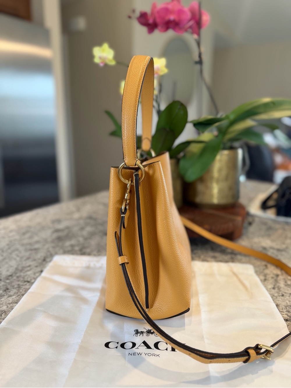 Coach Charlie Bucket Bag 21 in Honeycomb Style 89102 - Picture 5 of 12